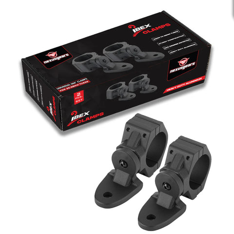 IBEX Clamps for Aux Lights and Flag Poles (22-28mm Tubes)