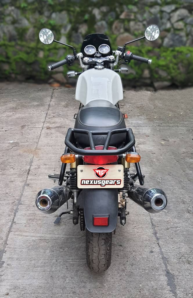 Interceptor With Rear Rack Rear Rack and Saddle Stay For Interceptor650/GT650 – NexusGears