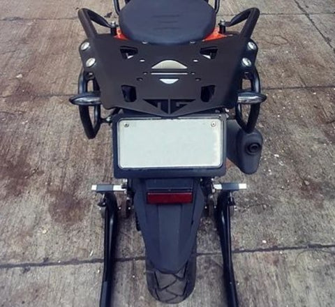 KTM 390/250 ADV Rear Rack with Saddle Support and BackRest